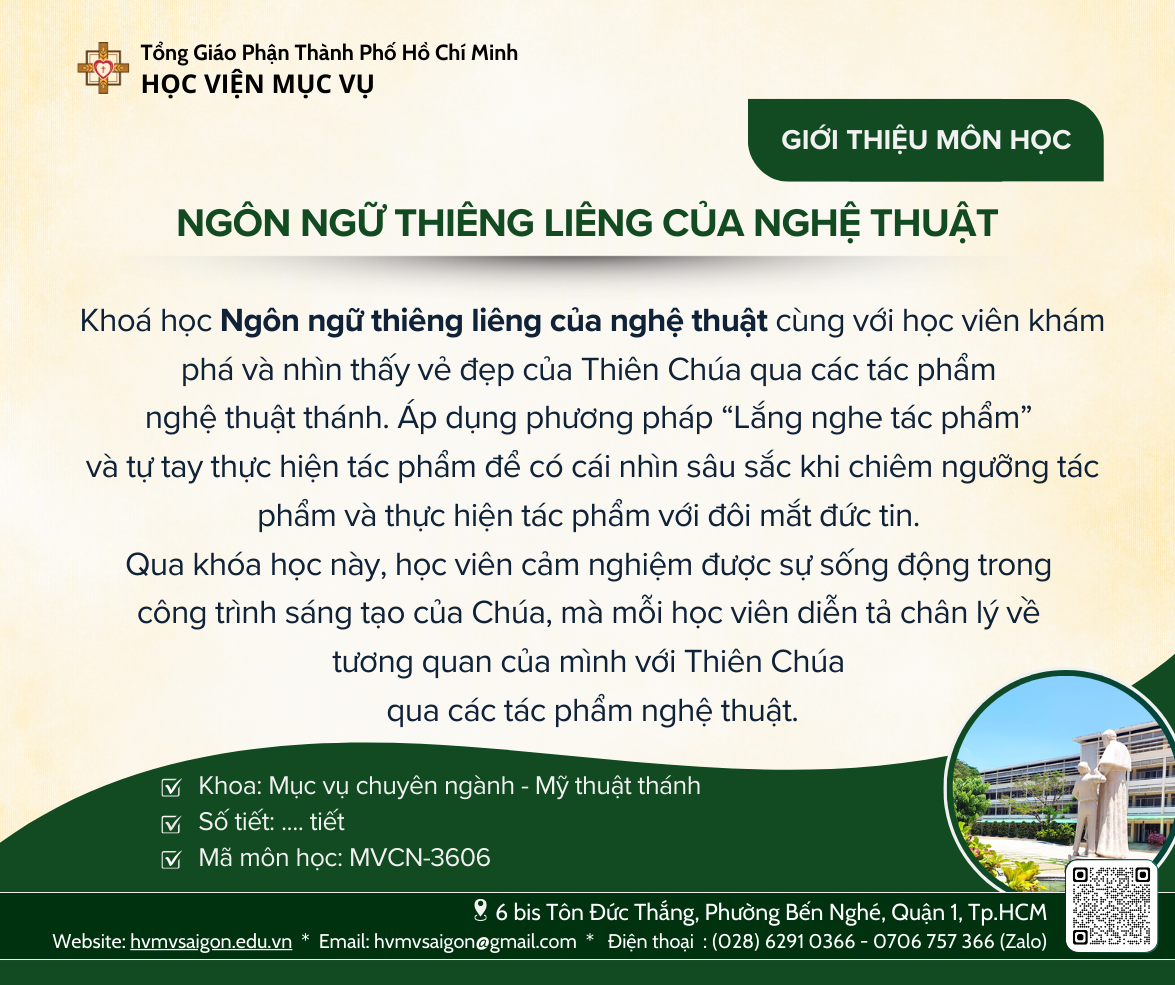 Ngôn ngữ thiêng liêng của nghệ thuật